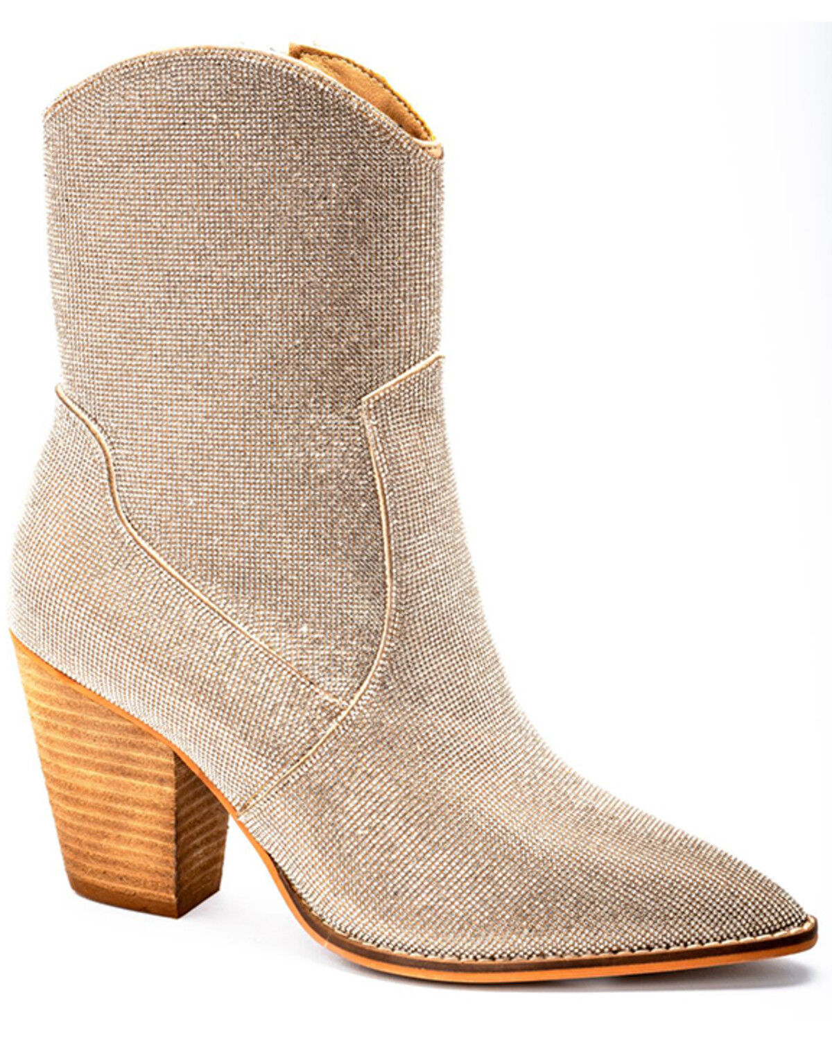 Women's Hey Girl by Corkys Selfie Fashion Booties - Round Toe