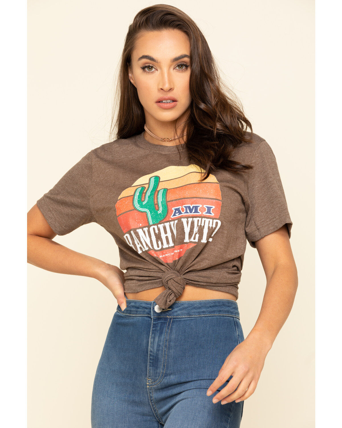 Women's Ranch Dress'n Am I Ranchy Yet? Tee