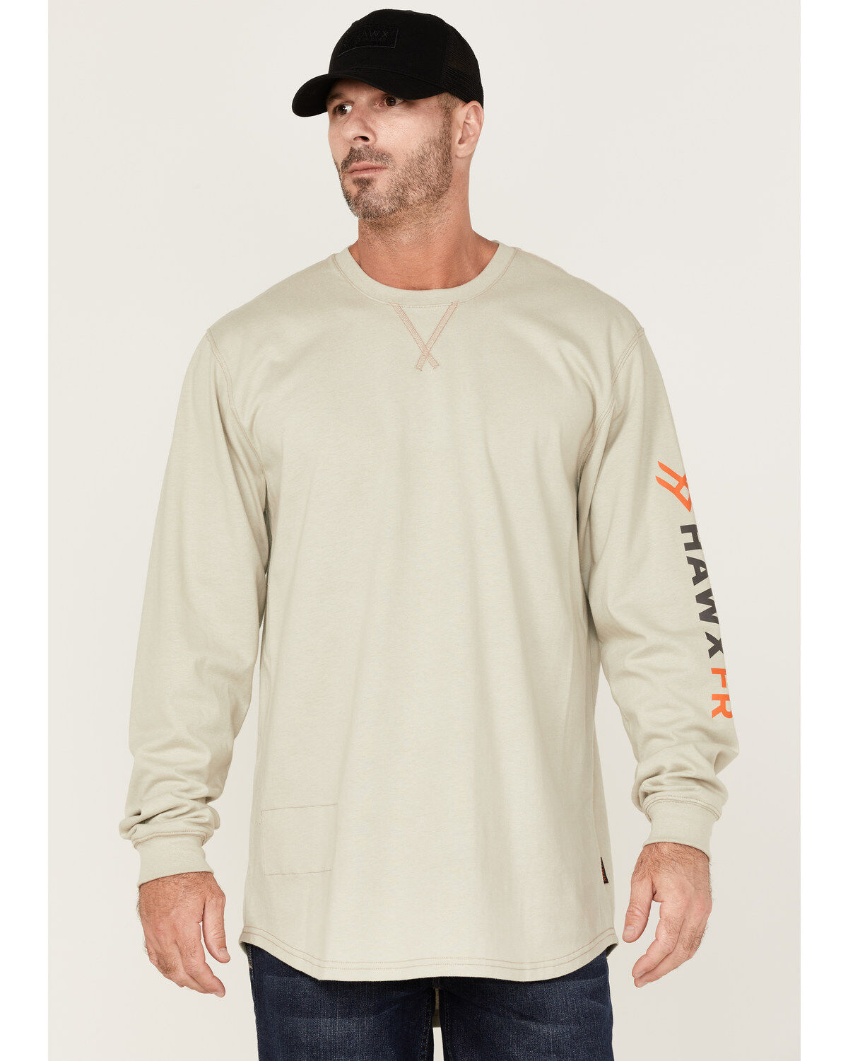 Men's Hawx FR Logo Long Sleeve T-Shirt