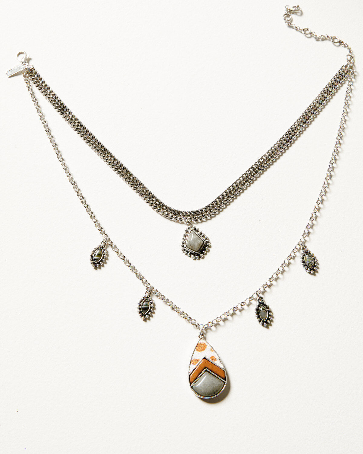 Women's Shyanne Soleil Inlay Teardrop Necklace