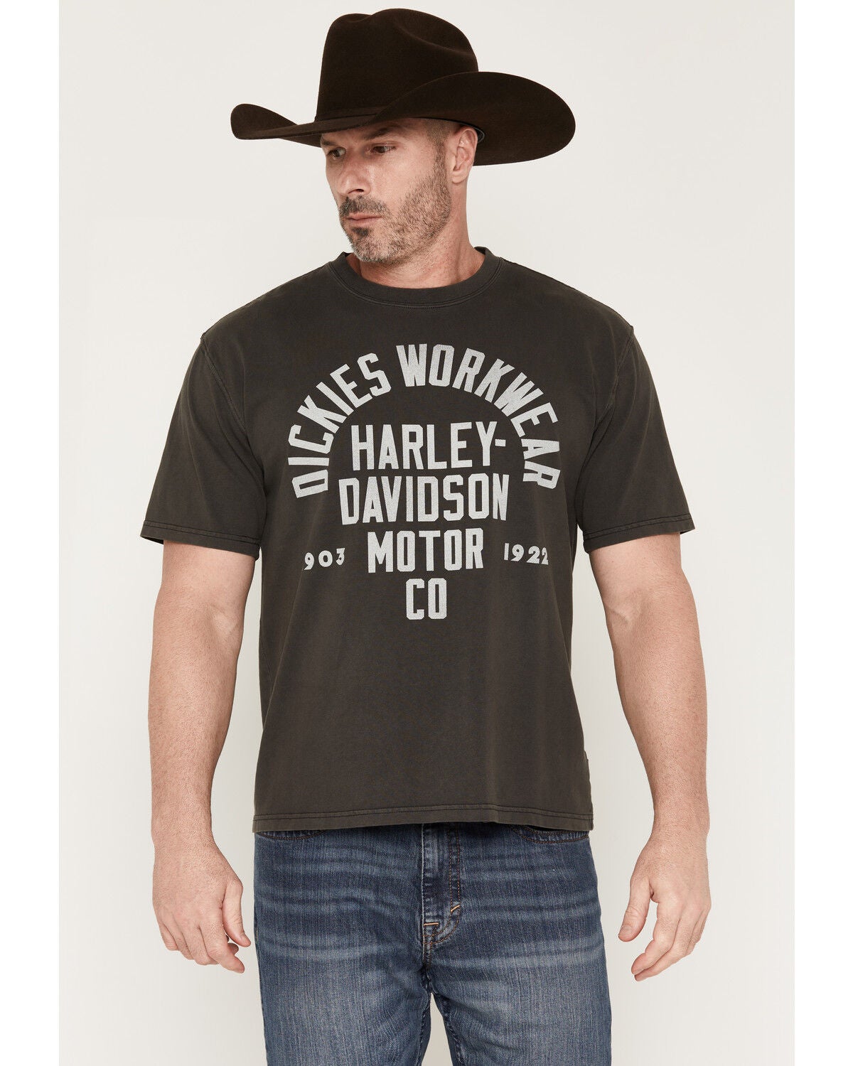 Men's Harley Davidson Dickies X Logo Short Sleeve Graphic T-Shirt