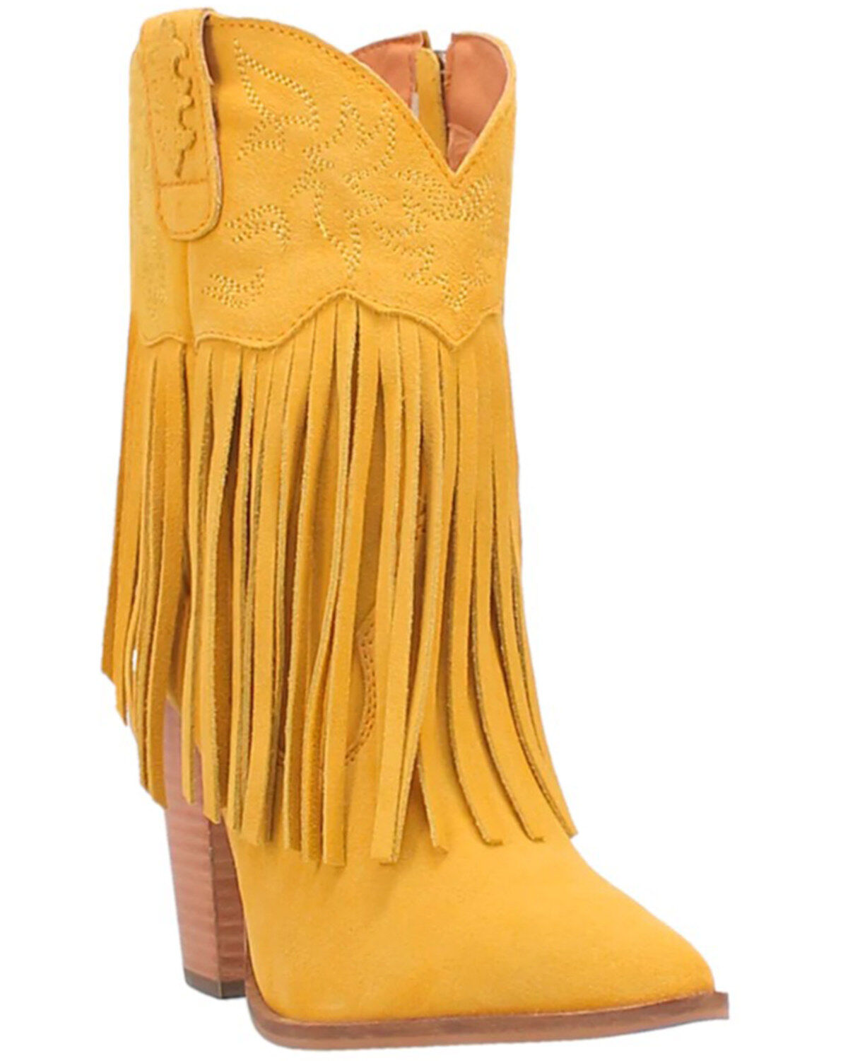 Women's Dingo Crazy Train Leather Booties - Round Toe