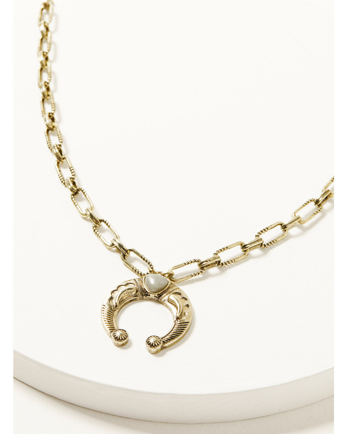 Women's Shyanne Soleil Squash Blossom Gold Necklace
