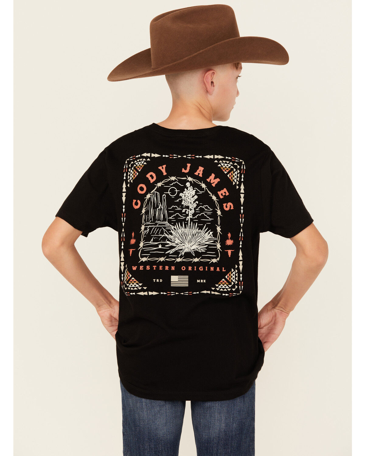 Boys' Cody James Agave Logo Short Sleeve Graphic T-Shirt