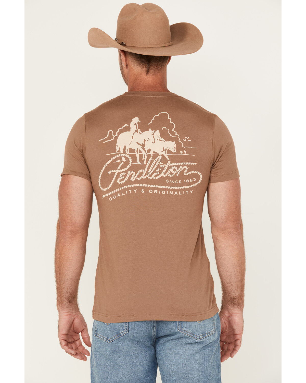 Men's Pendleton Boot Barn Exclusive Lasso Short Sleeve Graphic T-Shirt