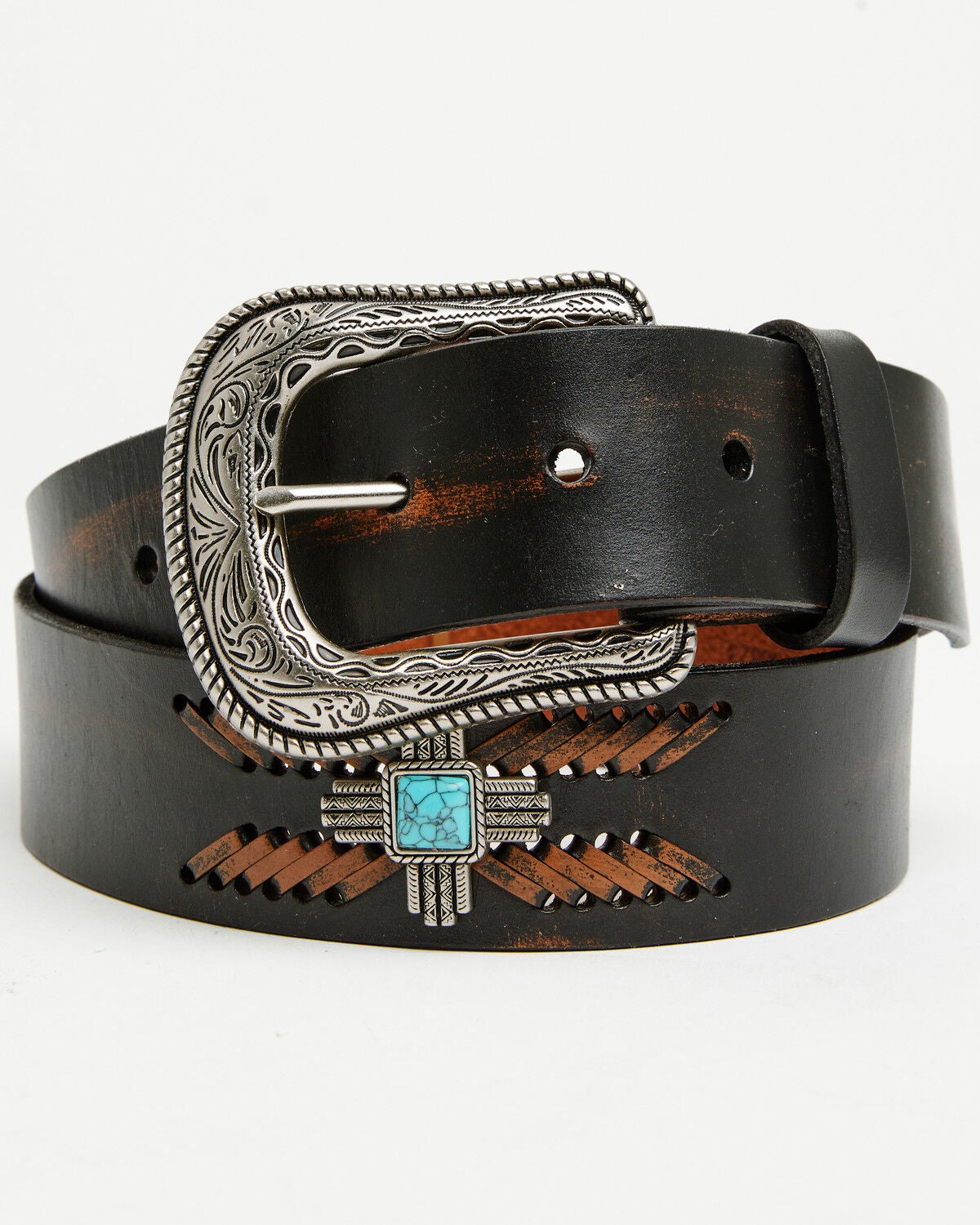 Men's Cody James Concho Whipstitch Belt