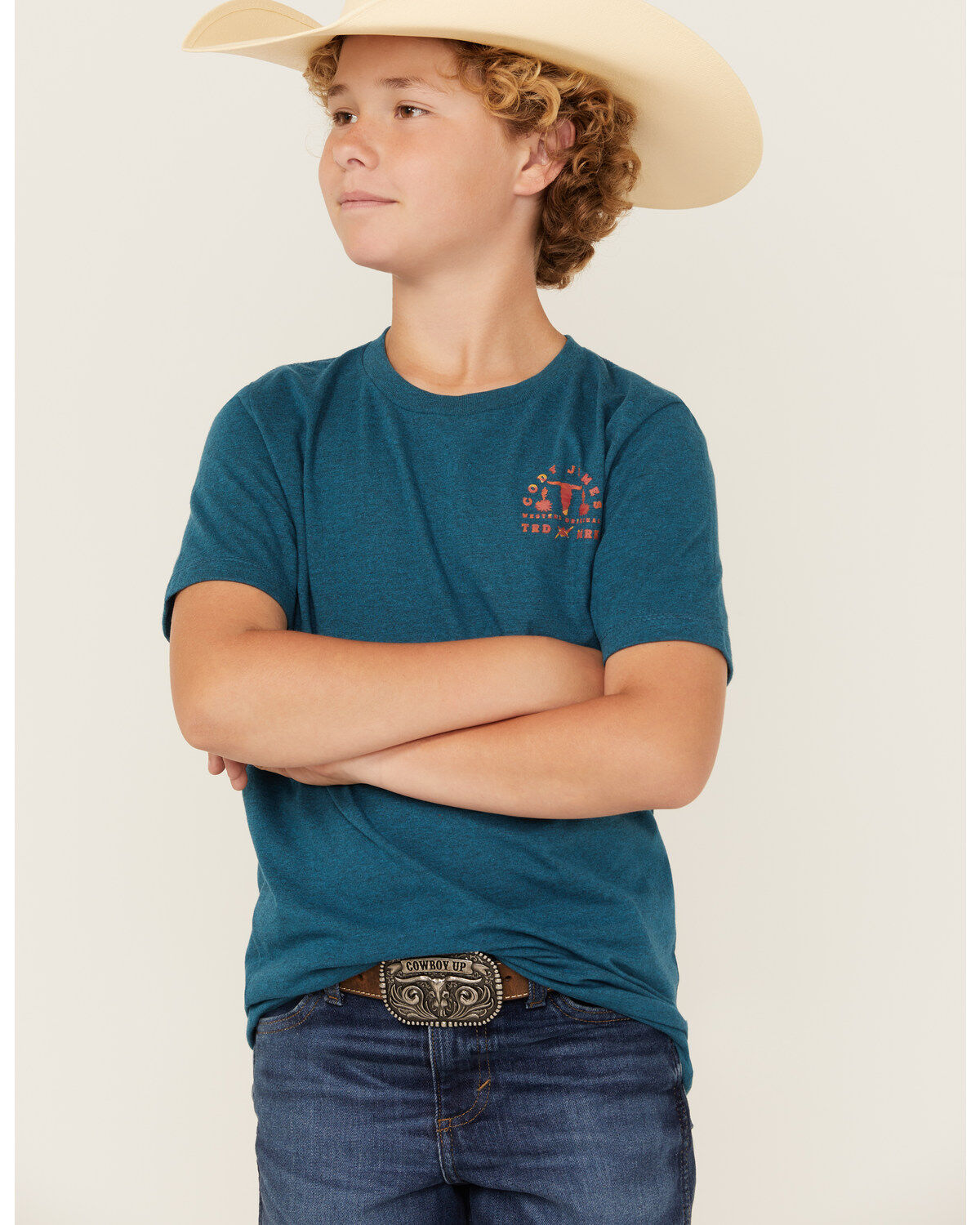 Boys' Cody James Barbed Cowboy Short Sleeve Graphic T-Shirt