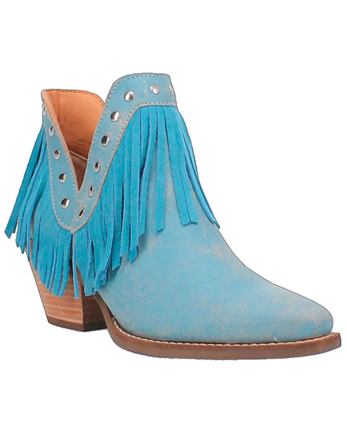 Women's Dingo Fine N' Dandy Leather Booties - Snip Toe