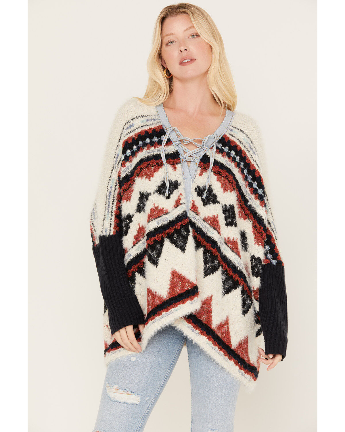 Women's Idyllwind Mack Denim Trim Sweater