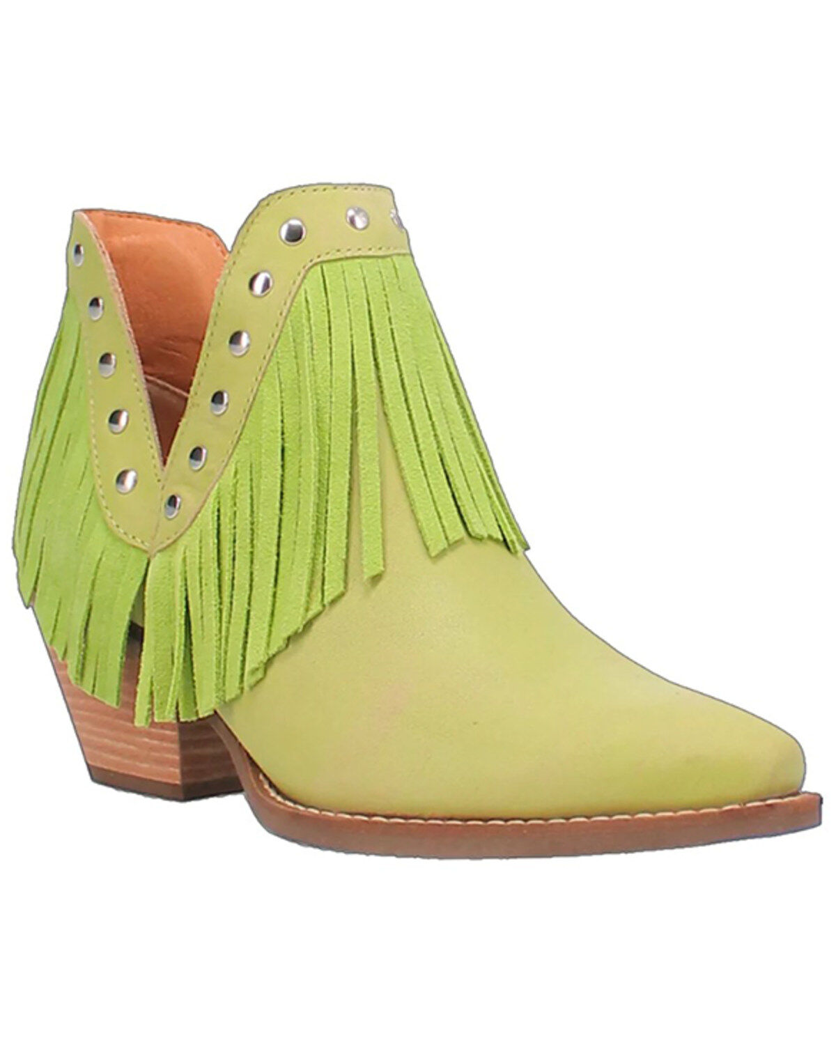 Women's Dingo Fine N' Dandy Leather Booties - Snip Toe