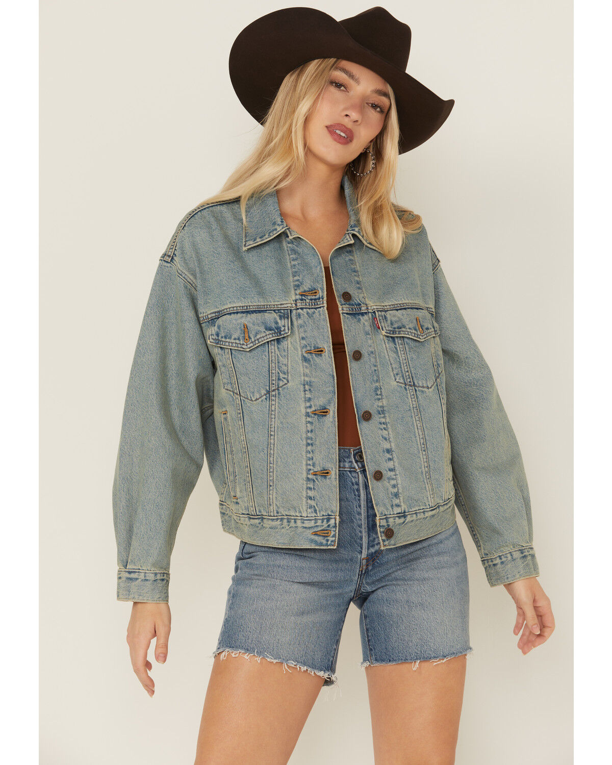 Women's Levi's 90s I Told You So Light Wash Denim Jacket