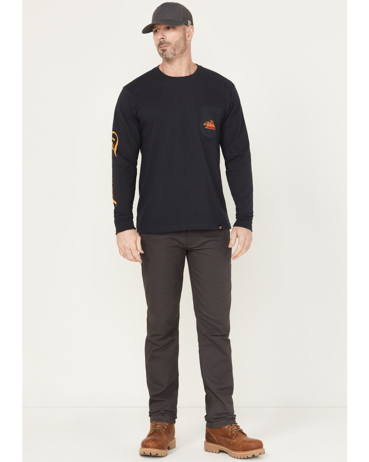 Men's Thorogood Canvas DWR Relaxed Straight Stretch Work Pants