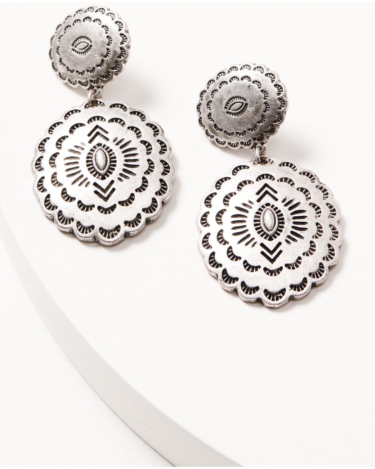 Women's Shyanne Shiloh Ridge Concho Statement Earrings
