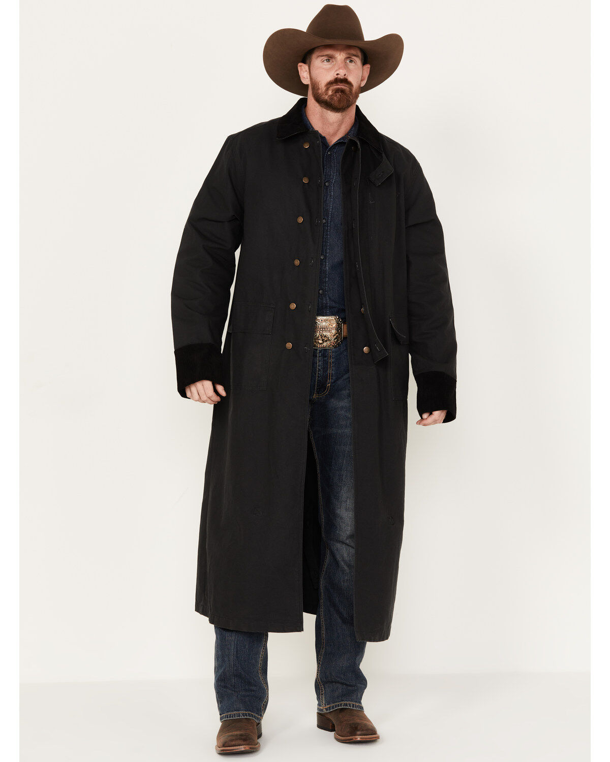 Men's RangeWear by Scully Long Canvas Duster