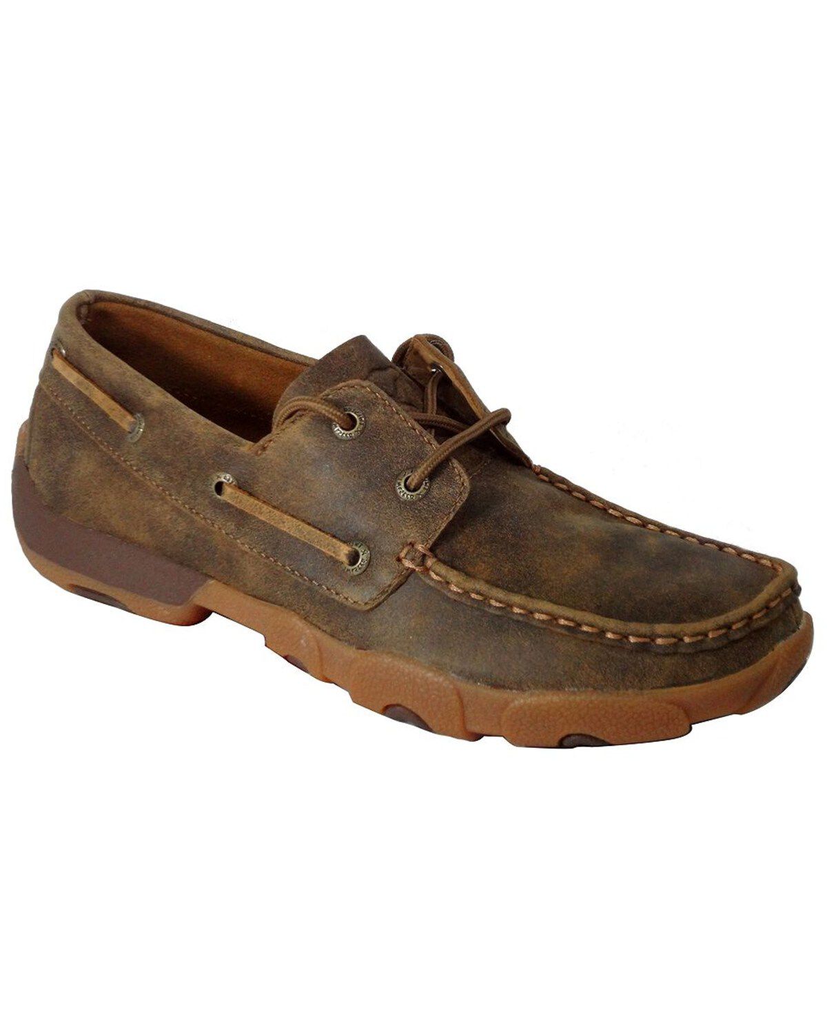 Women's Twisted X Boat Shoe Driving Mocs