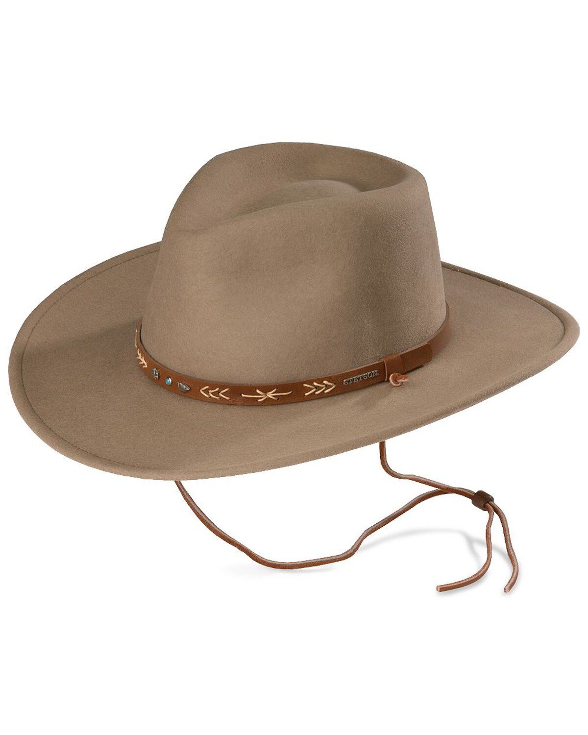 Men's Stetson Santa Fe Crushable Felt Hat
