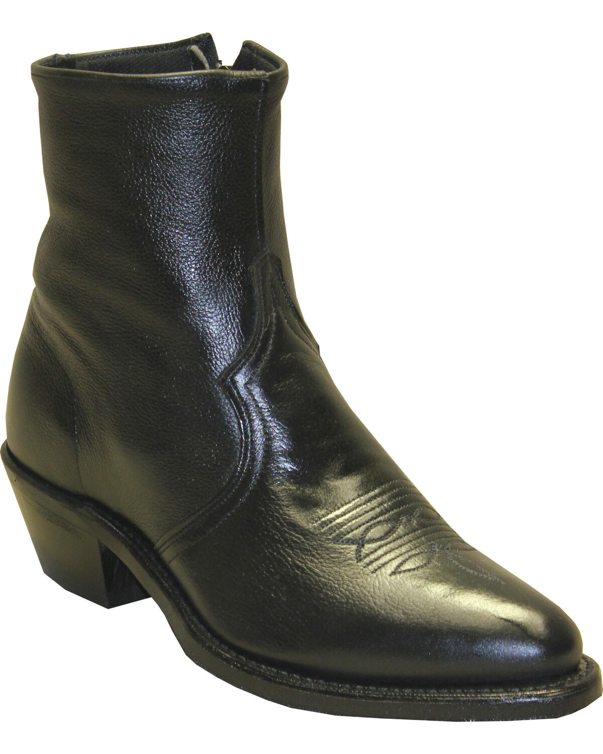 Men's Abilene Sage by Boots Zipper Short Boots - Round Toe