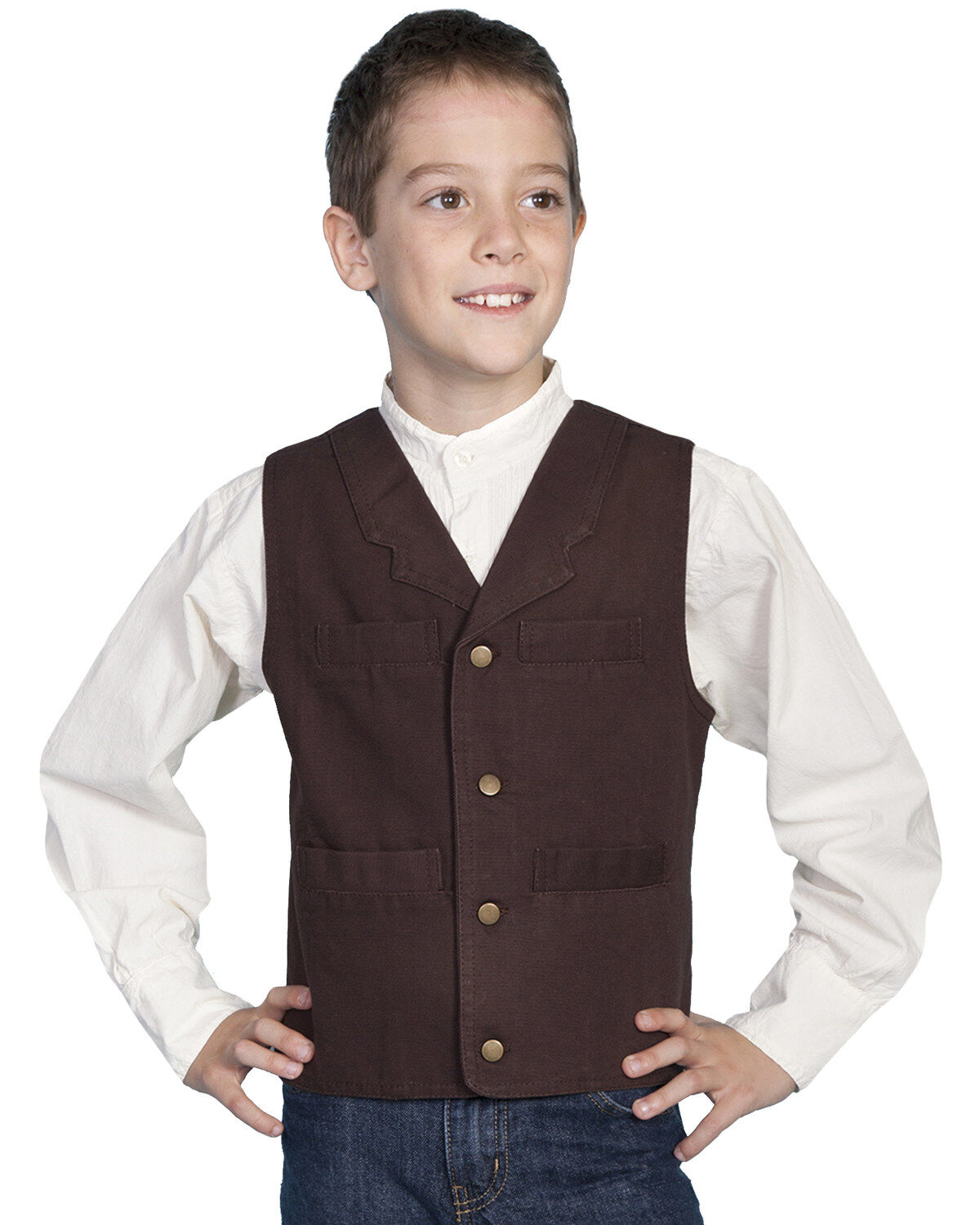 Boys' Scully Canvas Vest