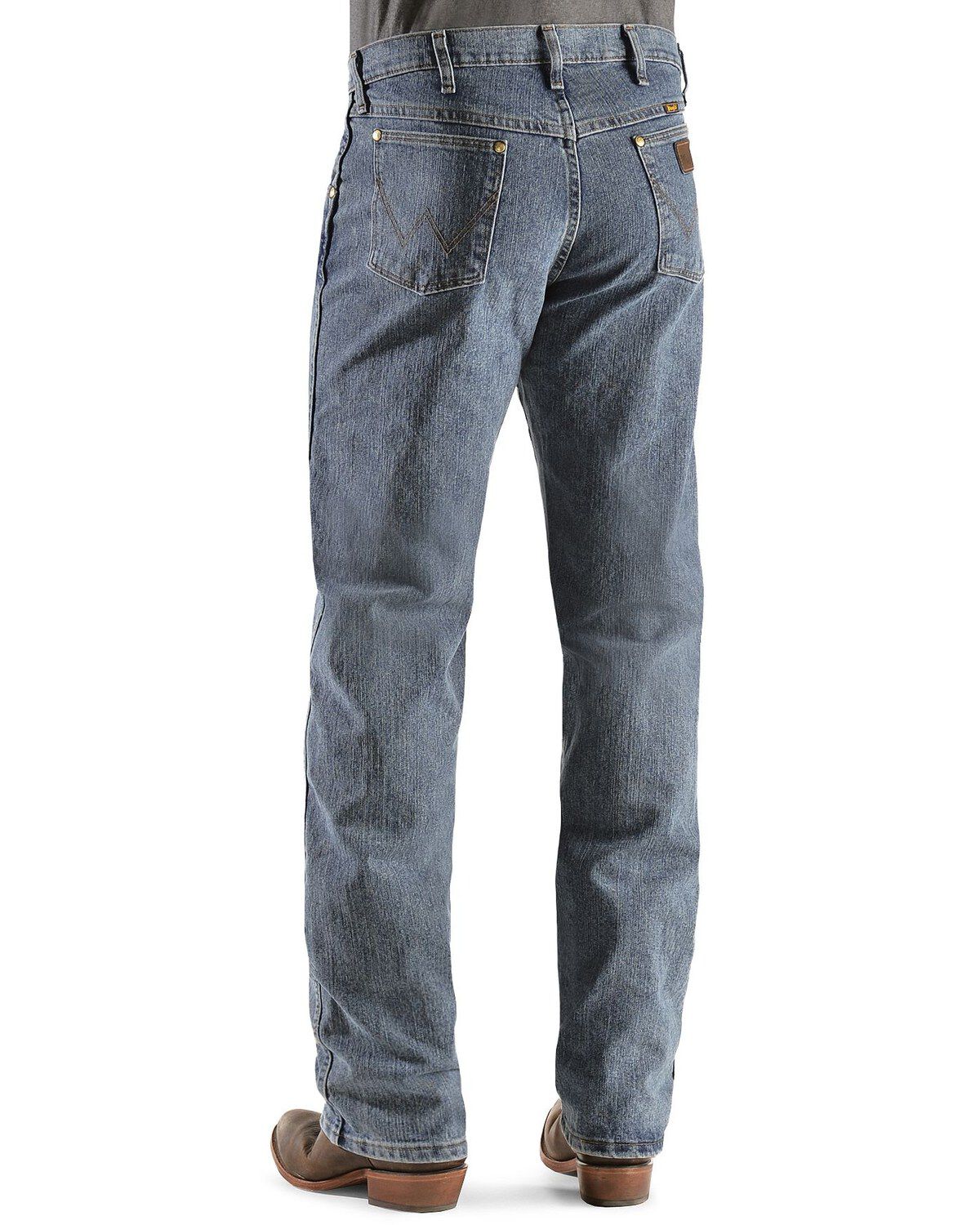 Men's Wrangler Medium Wash Premium Performance Bootcut Jeans