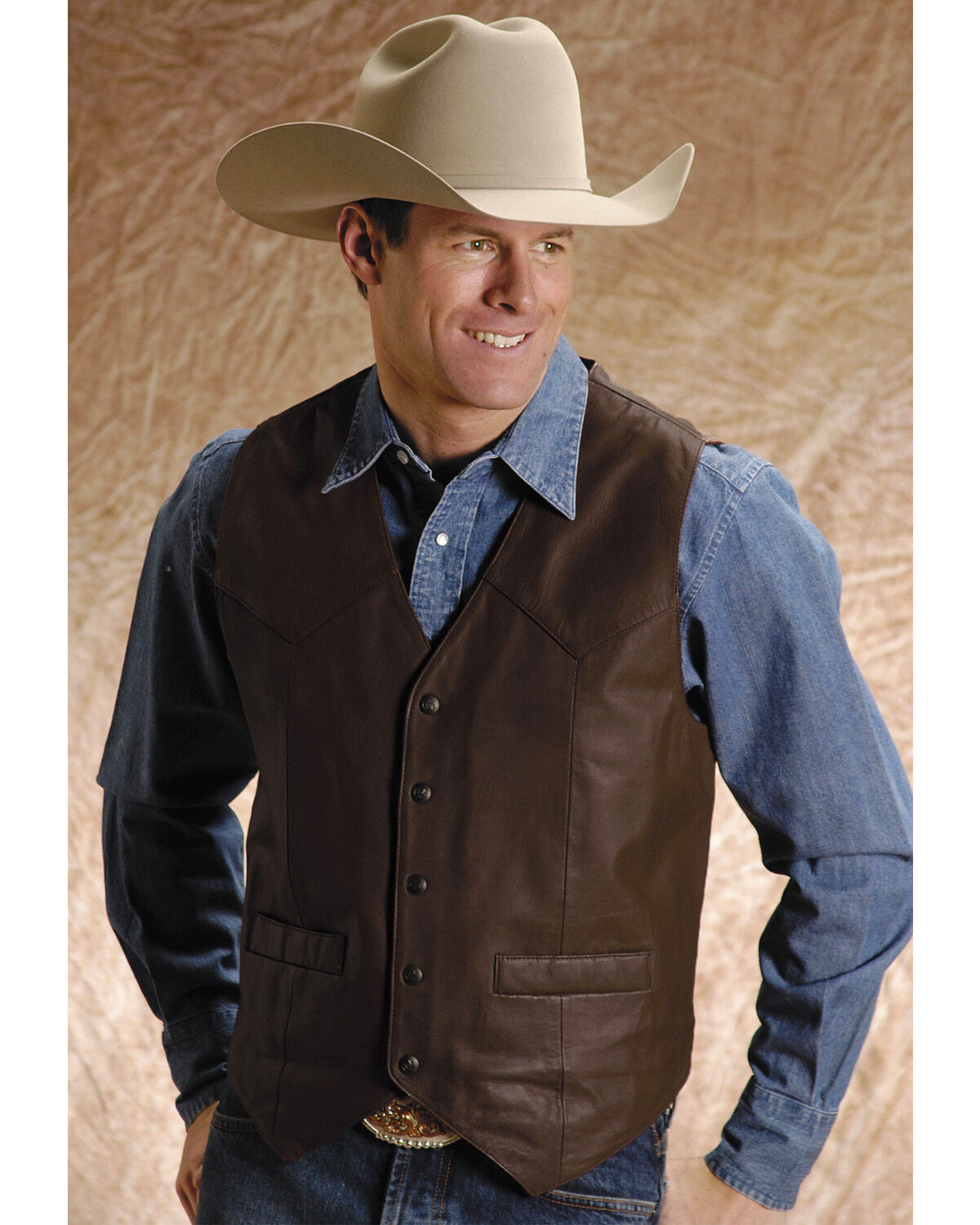 Roper Saddle Western Vest