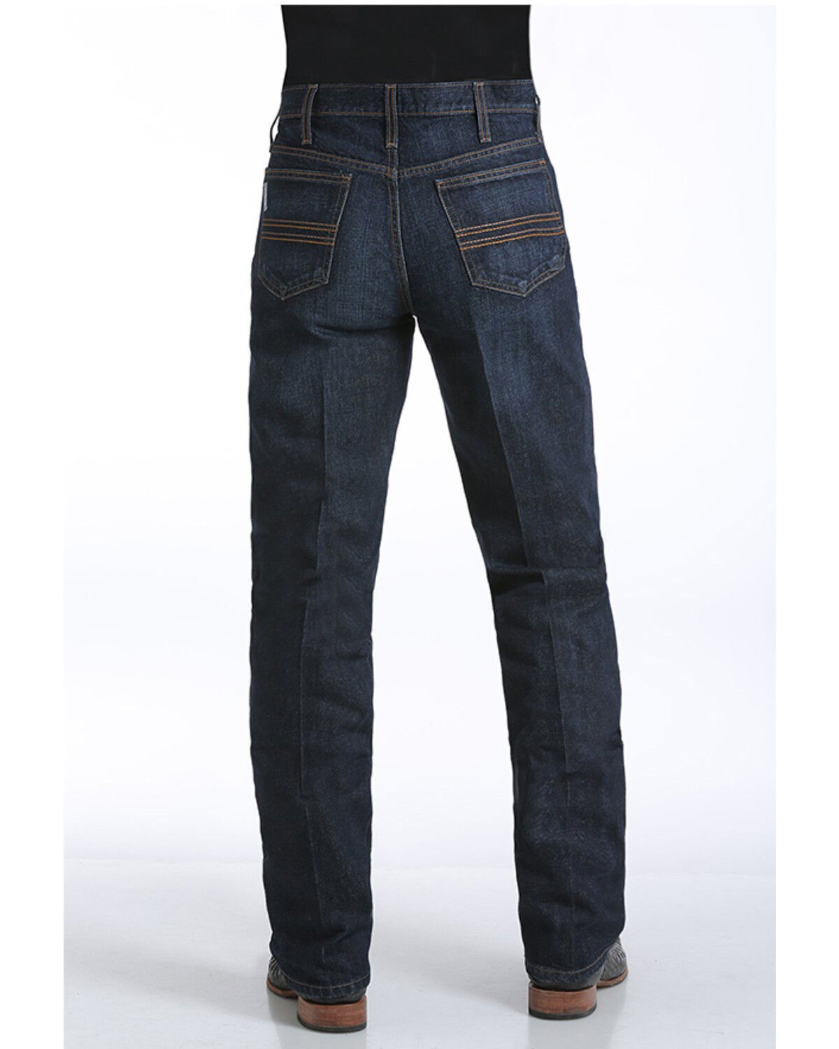 Men's Cinch Silver Label Dark Wash Slim Straight Jeans