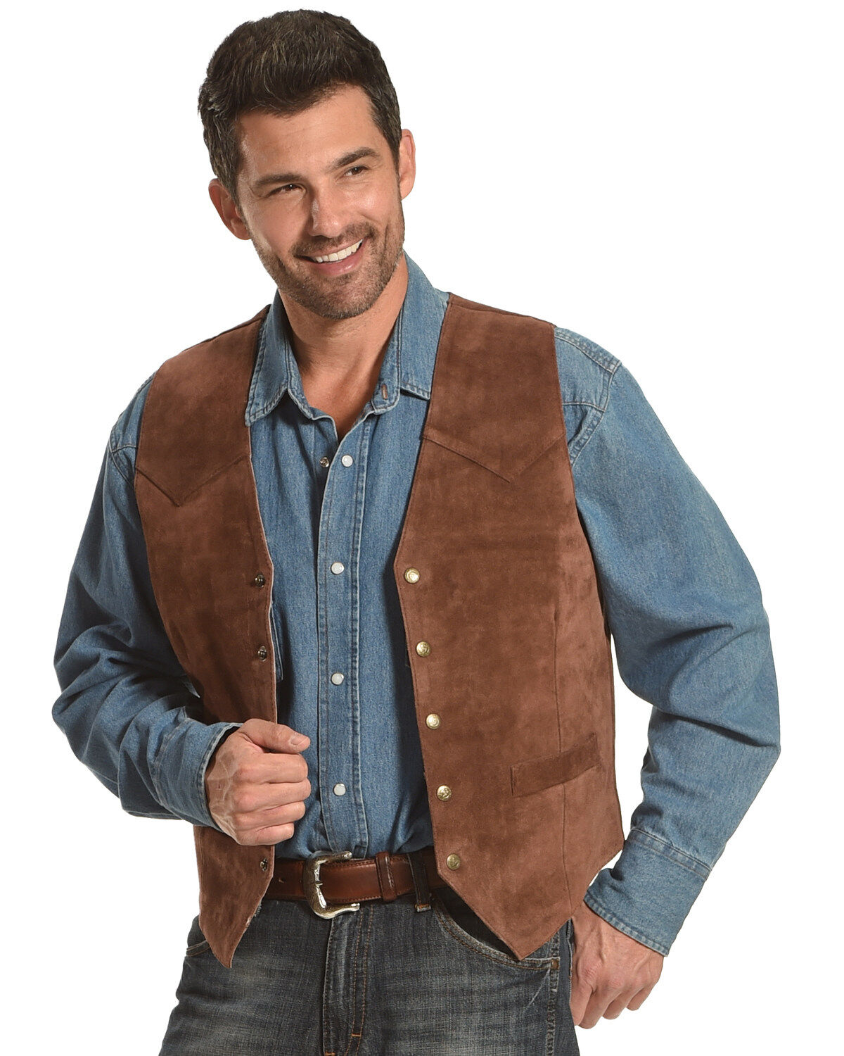 Roper Suede Western Vest