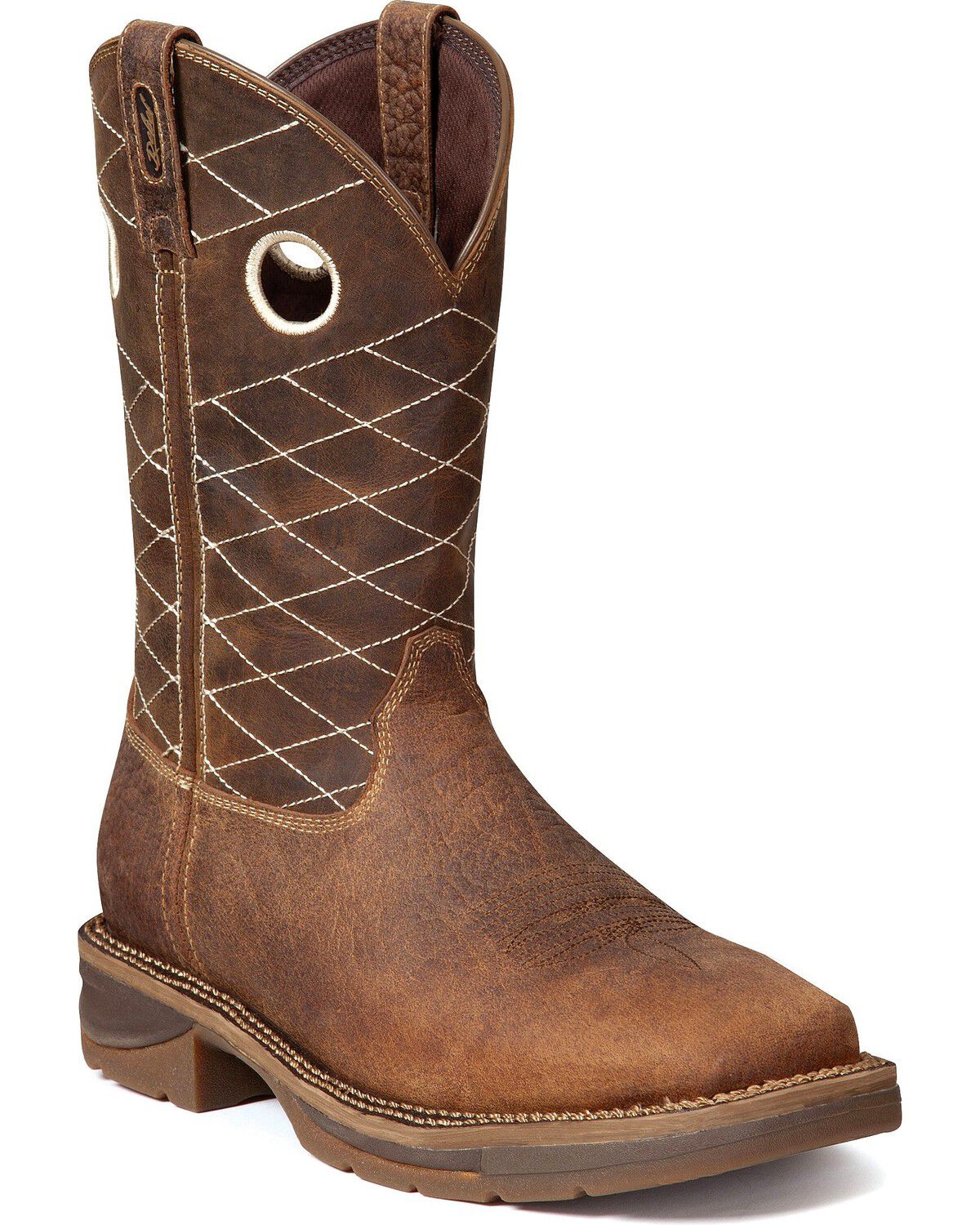 Men's Durango Workin' Rebel Brown Western Boots - Composite Toe