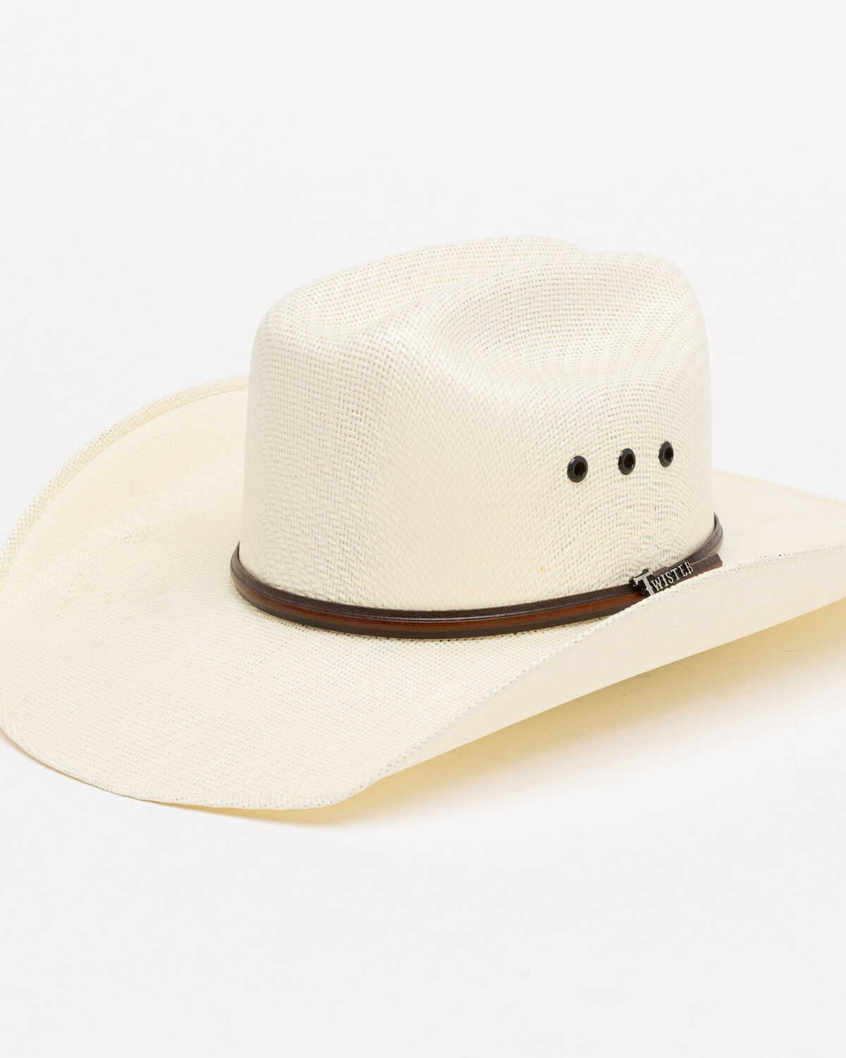 Twister Double S 5X Straw Cowboy Hat