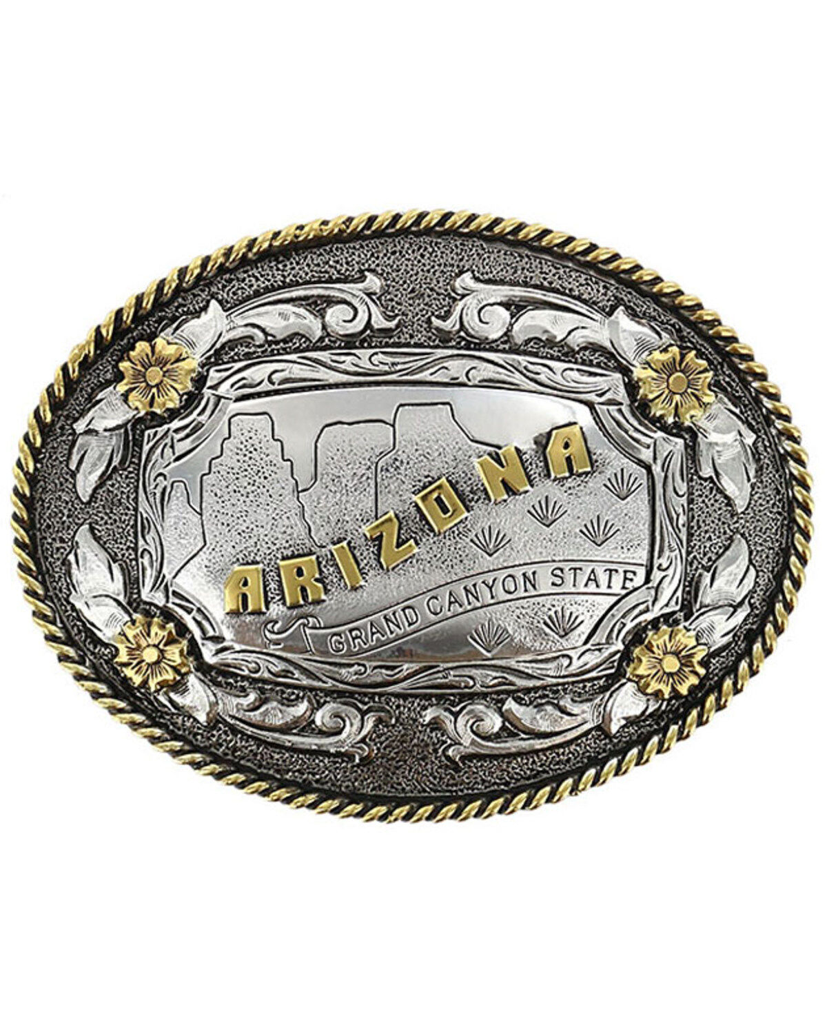 Men's Cody James Antiqued Oval Arizona Belt Buckle