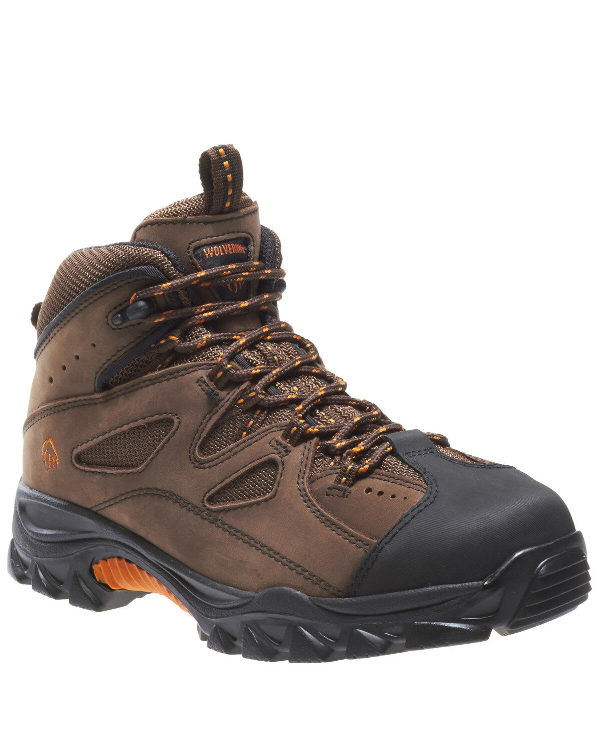 Men's Wolverine 6" Lace-Up Hudson Hiker Boots - Steel Toe