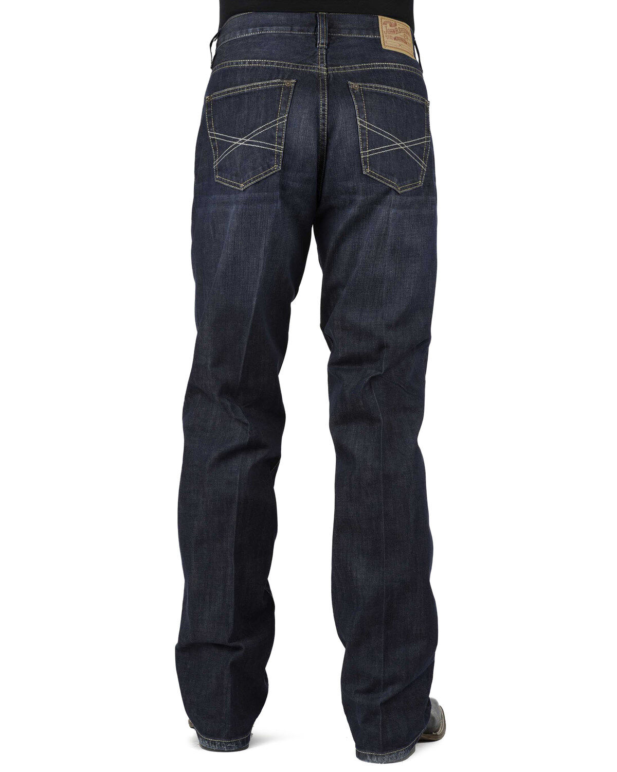 Men's Stetson 1312 Relaxed Fit Straight Leg Jeans