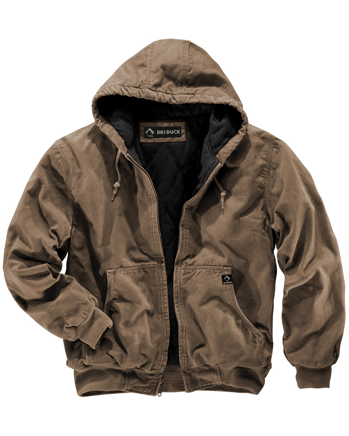 Men's Dri Duck Cheyenne Hooded Work Jacket