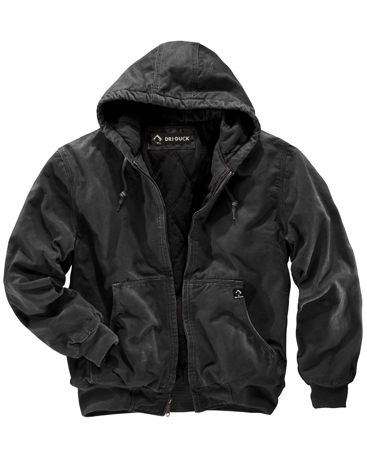 Men's Dri Duck Cheyenne Hooded Work Jacket - Tall Sizes (XLT - 2XLT)