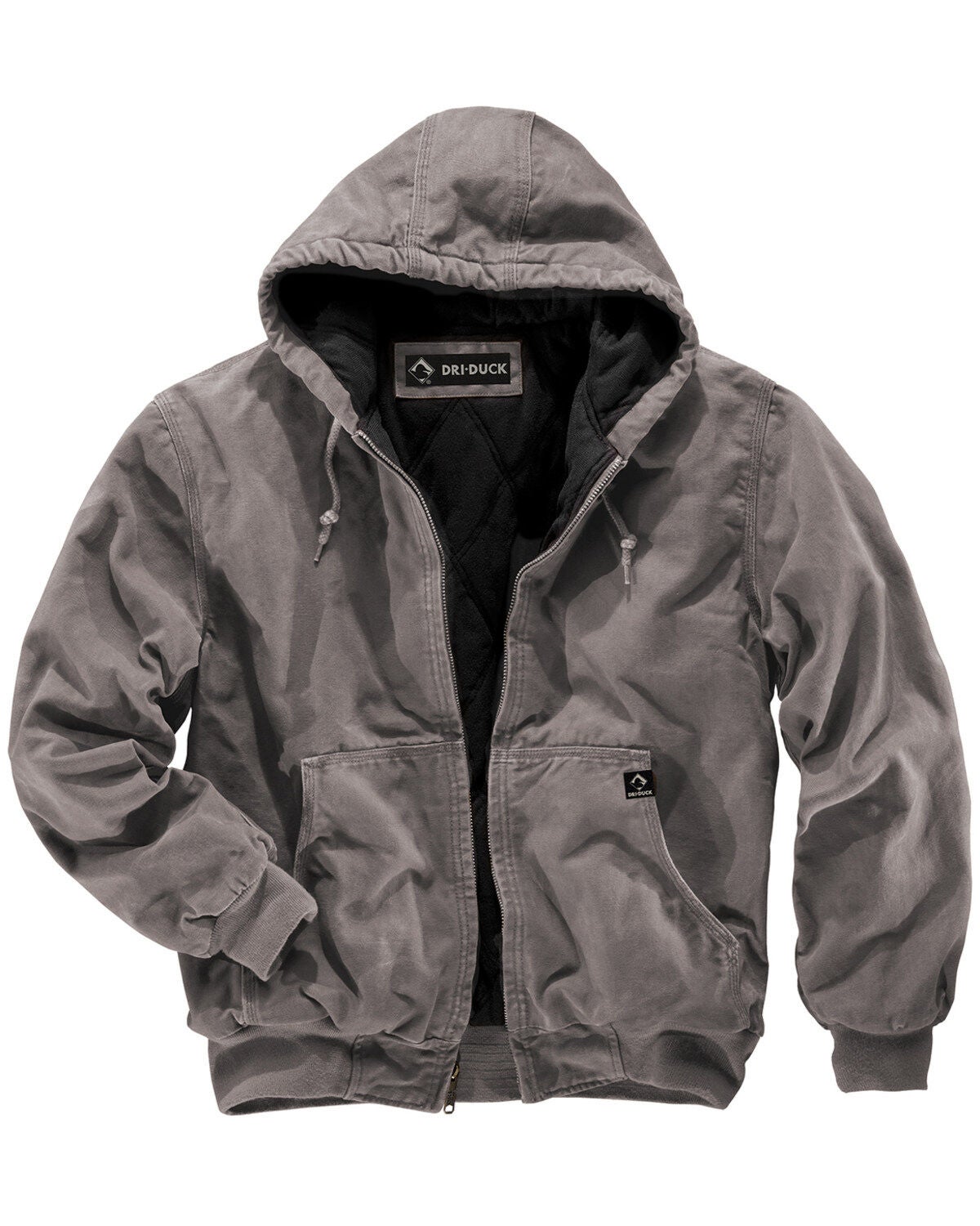 Men's Dri Duck Cheyenne Hooded Work Jacket - Big Sizes (3XL - 4XL)