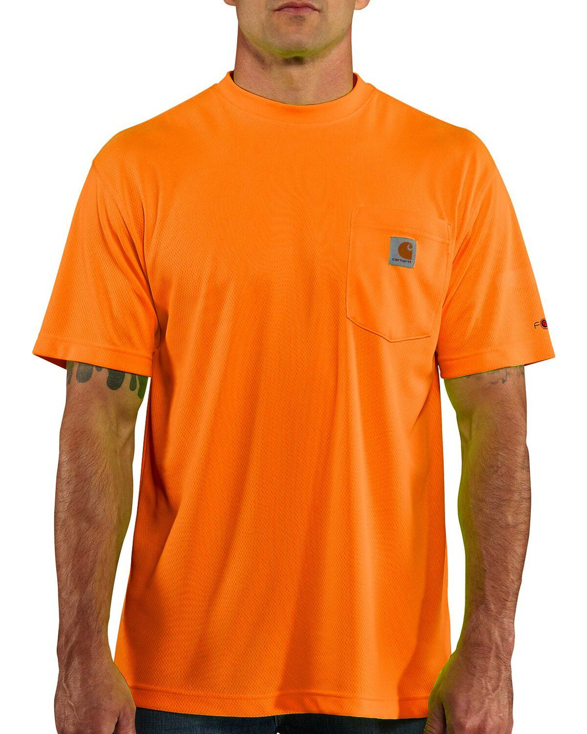 Men's Carhartt Solid Color-Enhanced Short Sleeve T-Shirt - Big & Tall