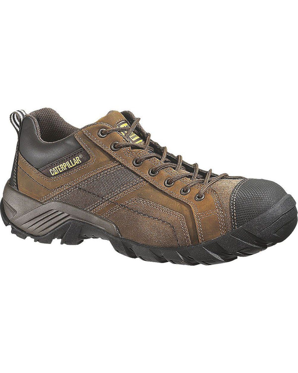 Men's CAT Argon Lace-Up Work Shoes - Composite Toe