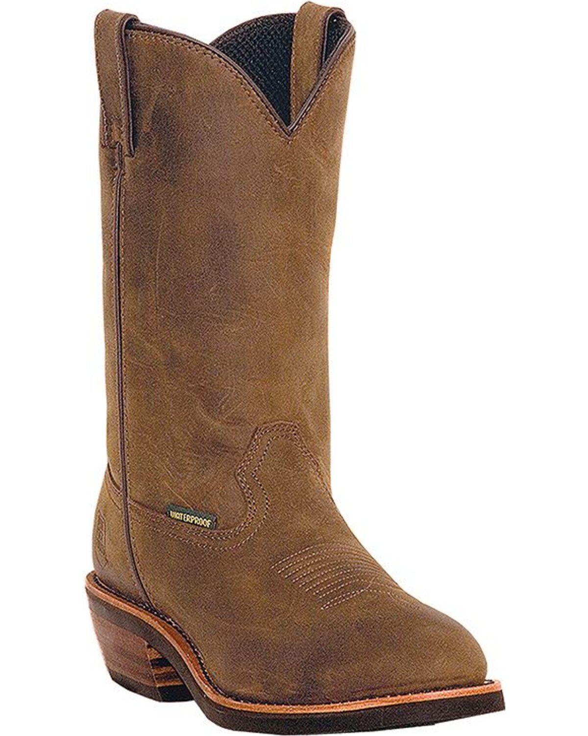 Men's Dan Post Albuquerque Waterproof Pull On Work Boots - Steel Toe