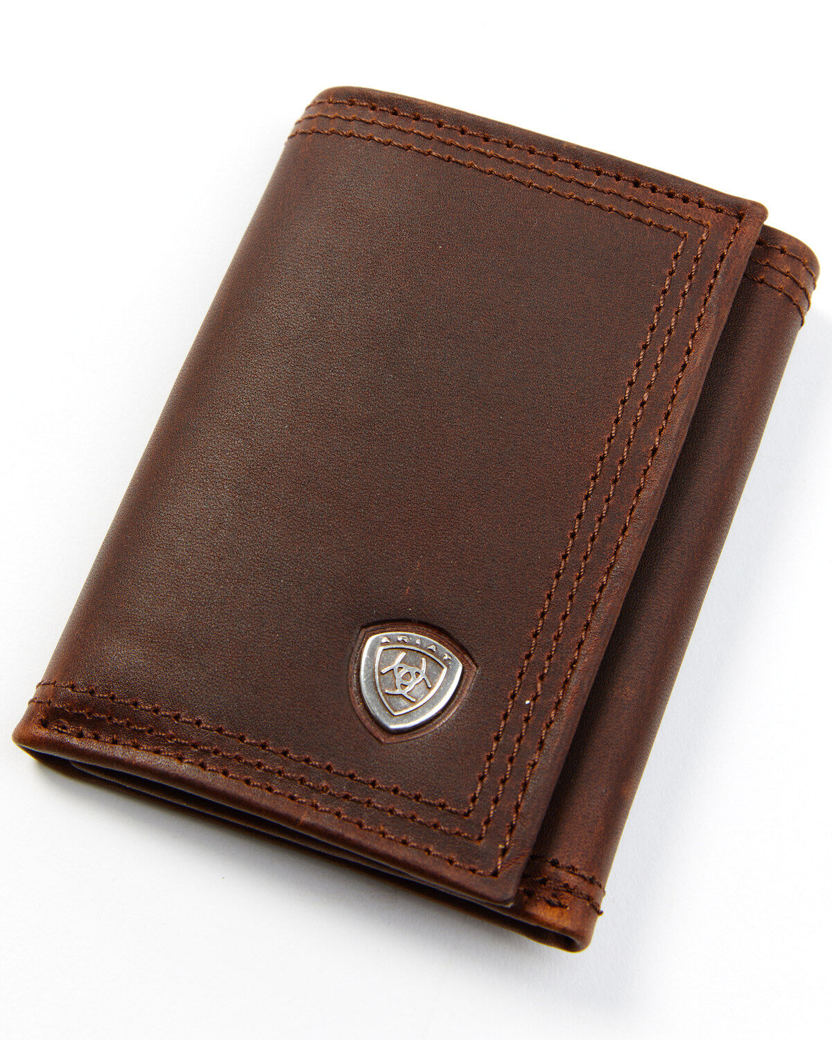 Men's Ariat Logo Concho Tri-fold Wallet