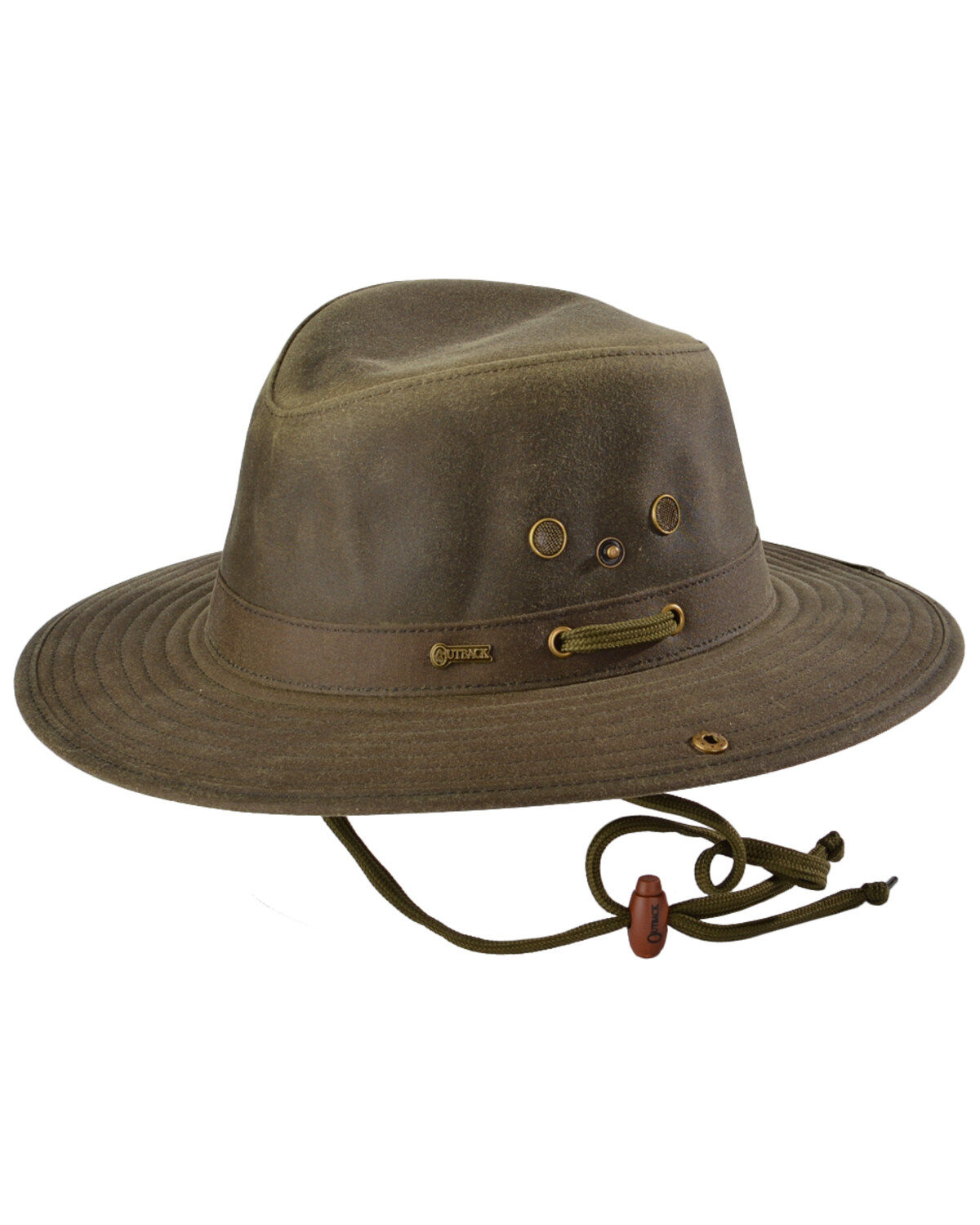 Men's Outback Trading Co. Oilskin River Guide Hat