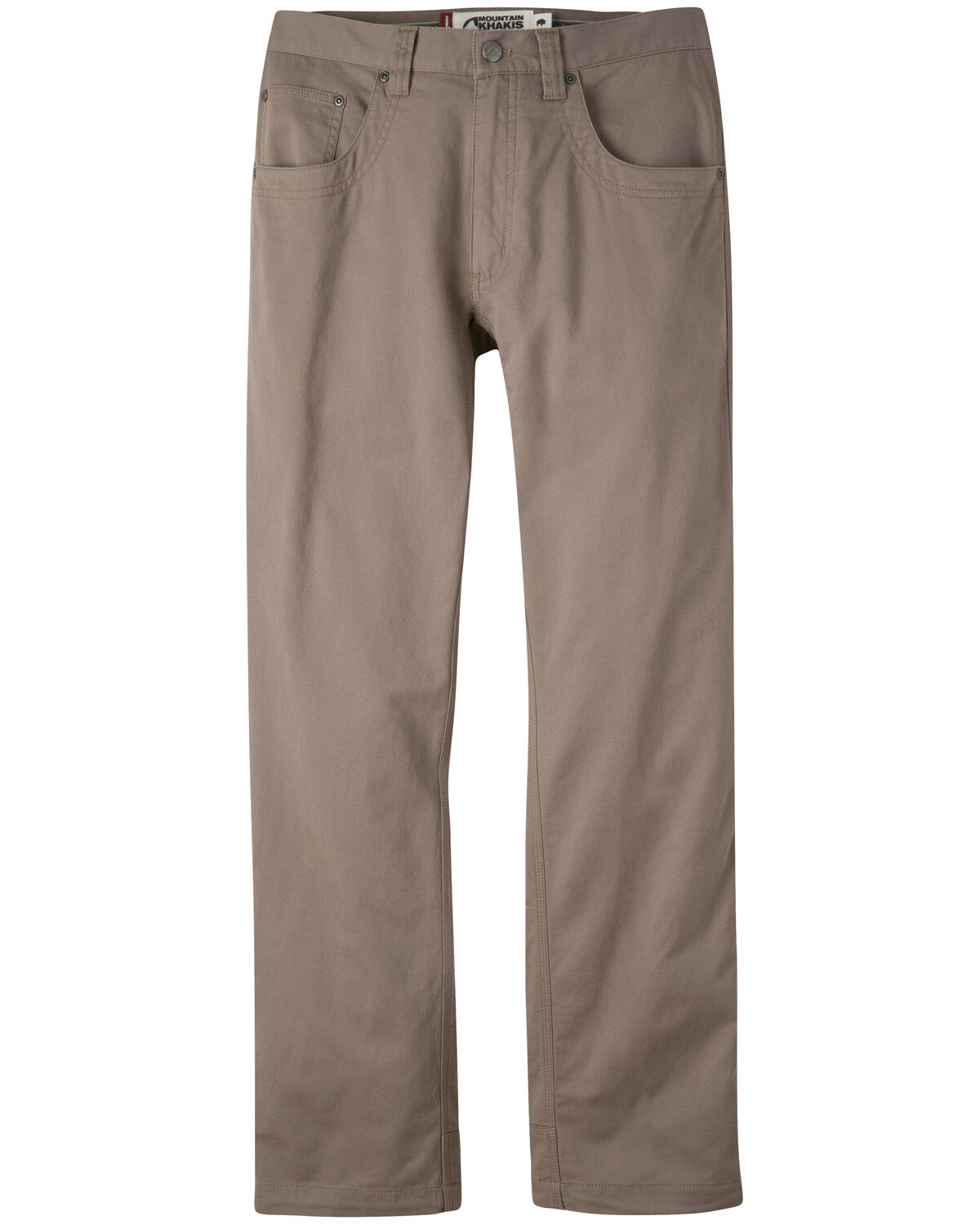 Men's Mountain Khakis Light Brown Camber Slim Commuter Pants