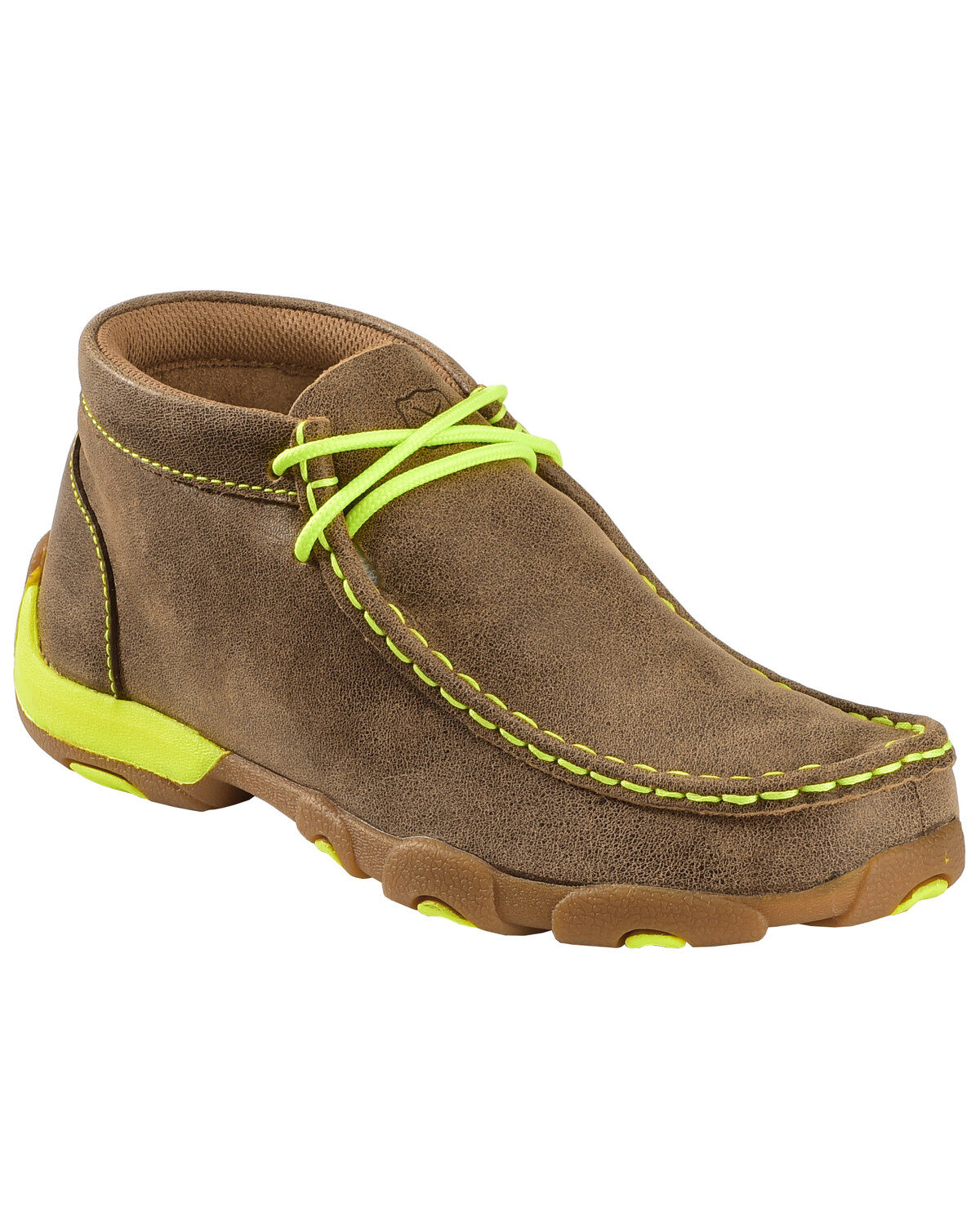 Boys' Twisted X Leather Driving Mocs - Moc Toe