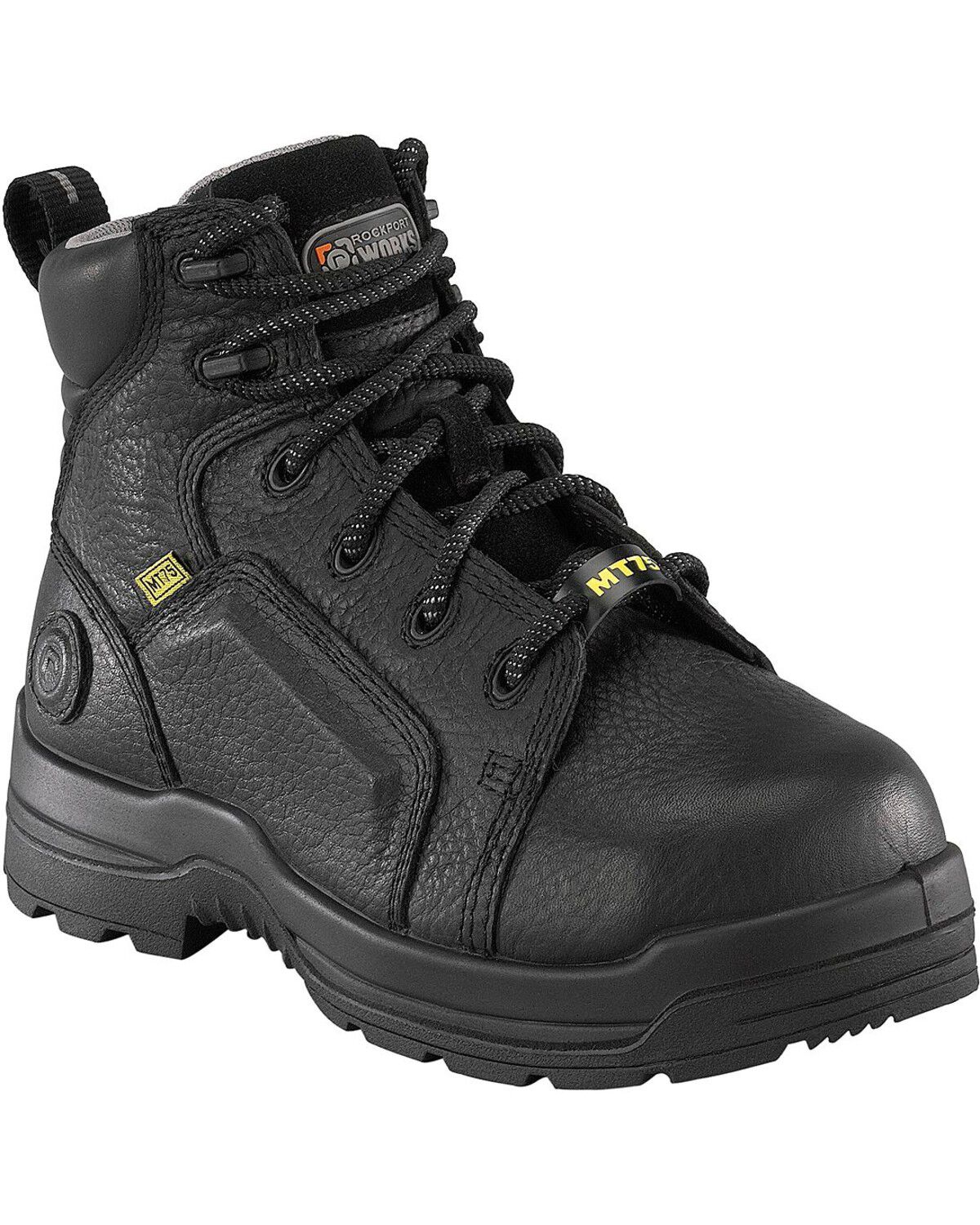 Women's Rockport More Energy Lace-Up Met Guard Work Boots - Composite