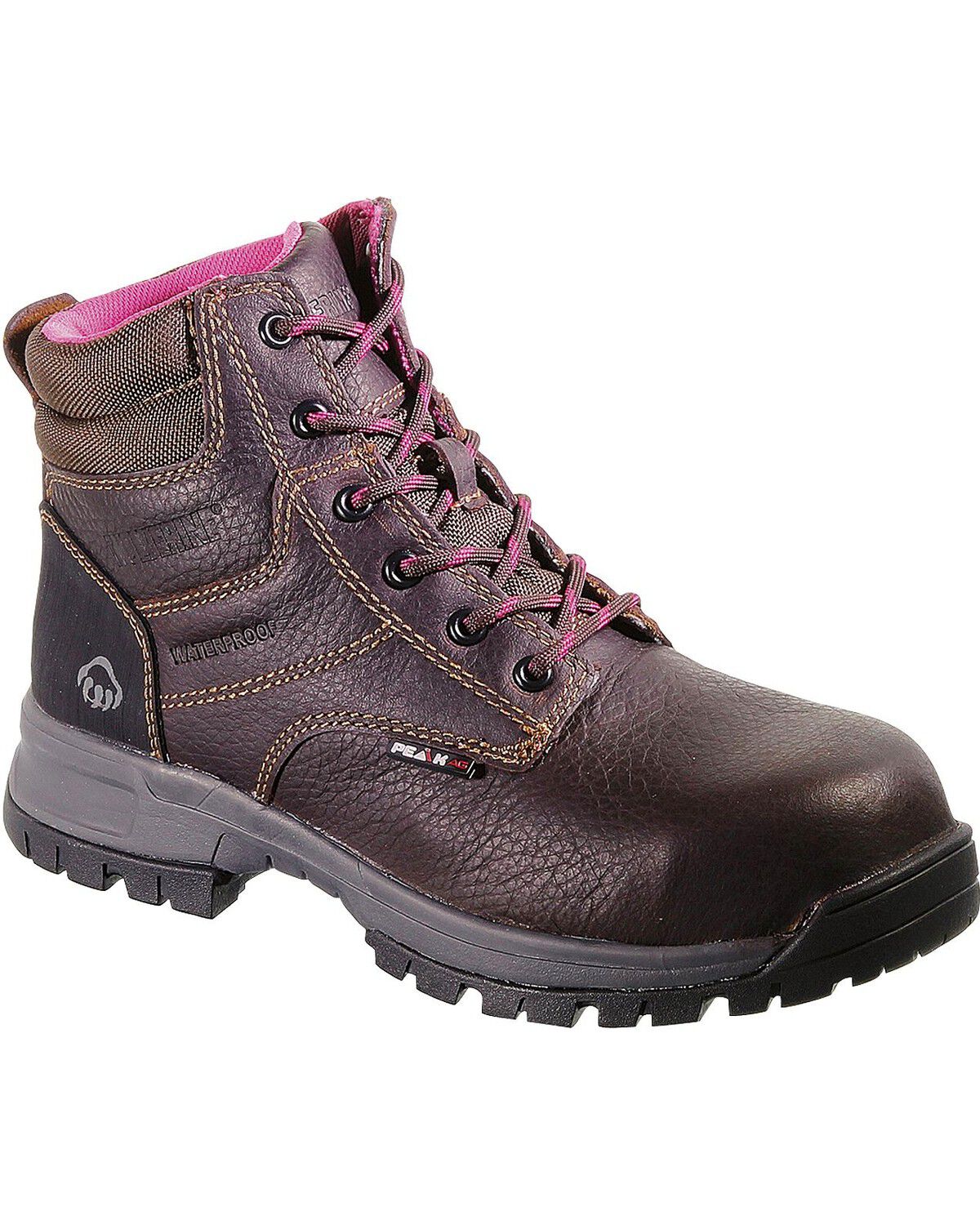 Women's Wolverine Piper 6" Waterproof Work Boots - Composite Toe