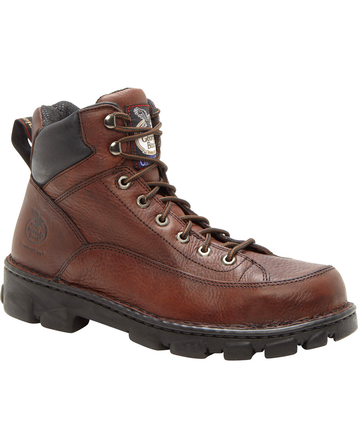 Men's Georgia Boot Eagle Light Wide Load Work Boots - Steel Toe
