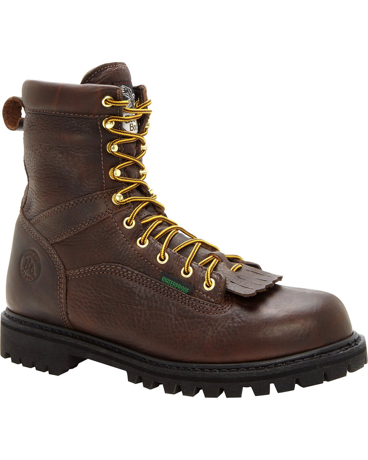 thumbnail image 2 of Cobra C1121 Men’s Soft Toe Work Boot – Brown Leather, Goodyear Welt, Size 10 M 2 of 5