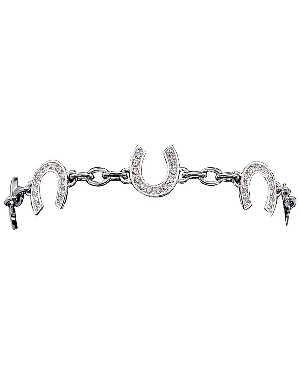 Women's Montana Silversmiths Horseshoe Chain Link Bracelet