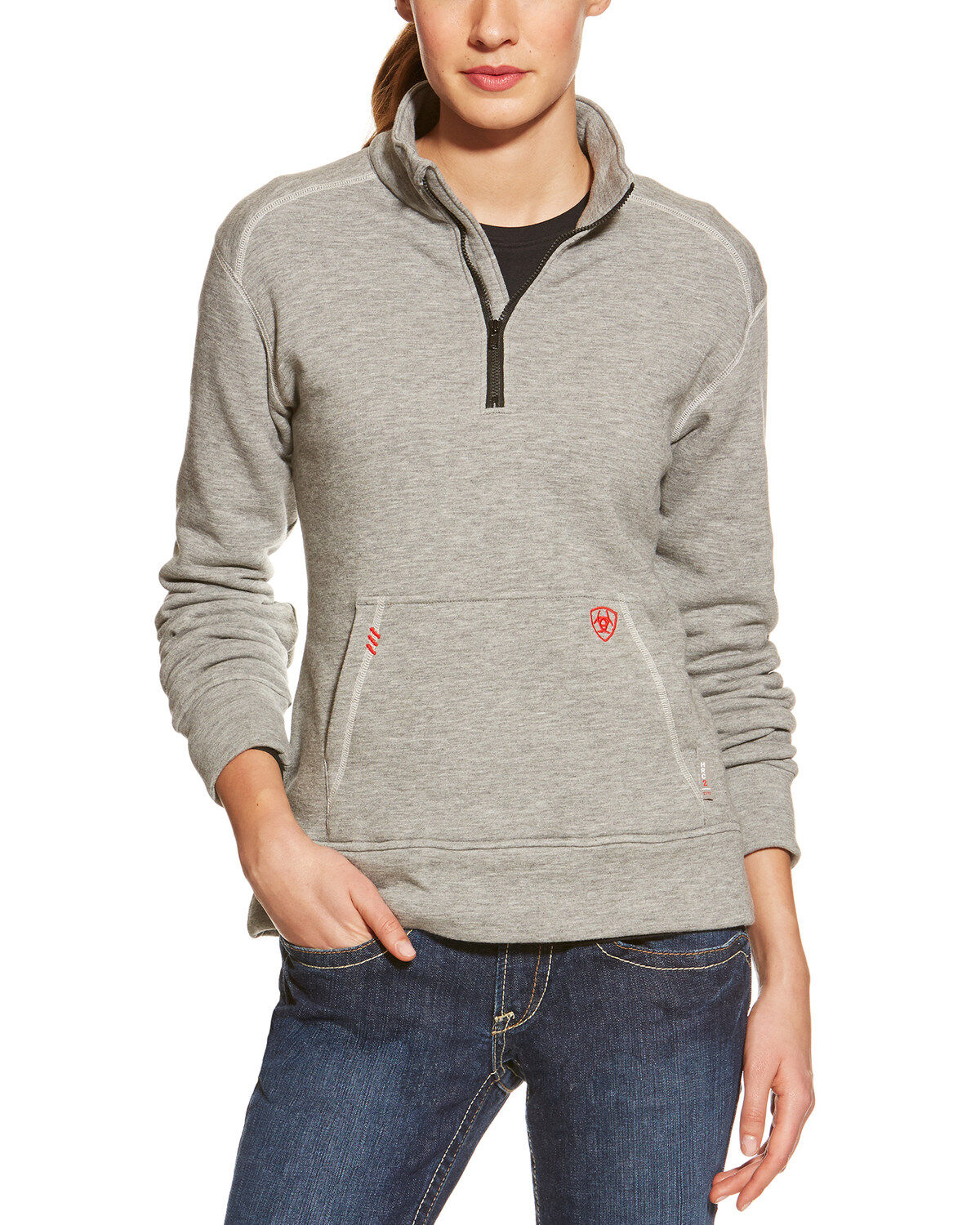 Women's Ariat FR 1/4 Zip Fleece Pullover