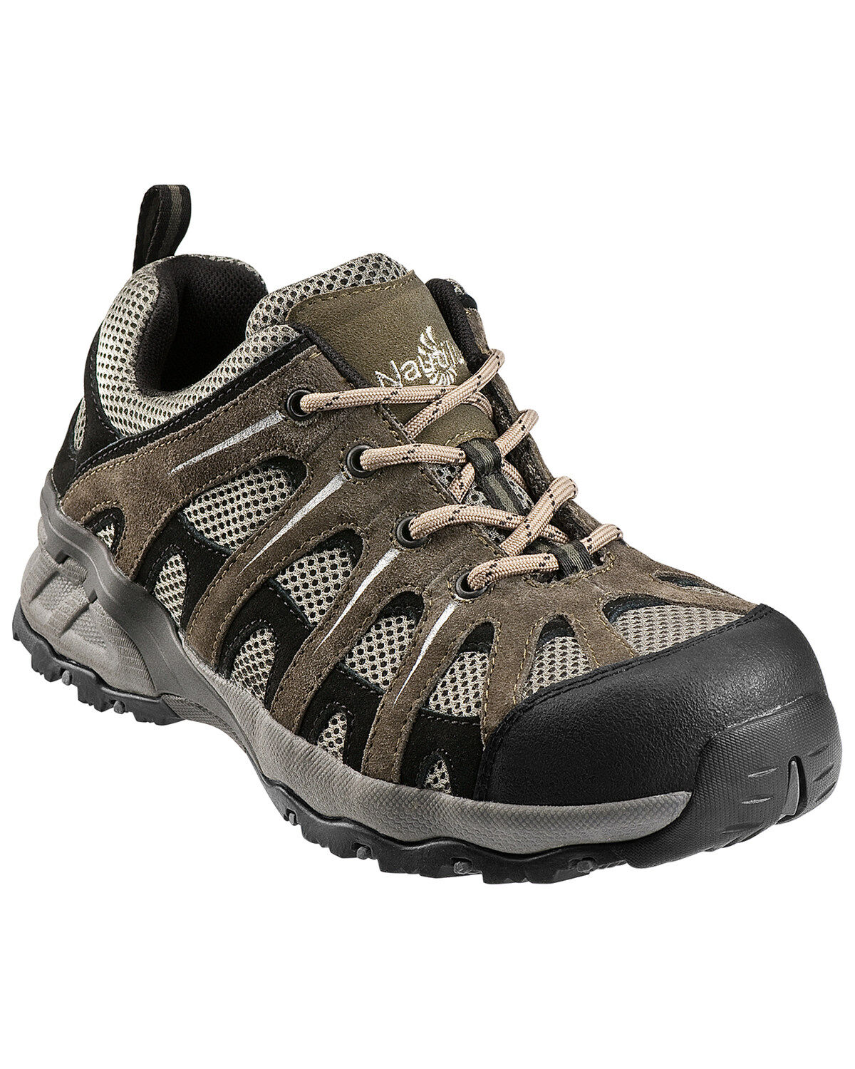 Men's Nautilus Suede Leather Work Shoes - Composite Toe