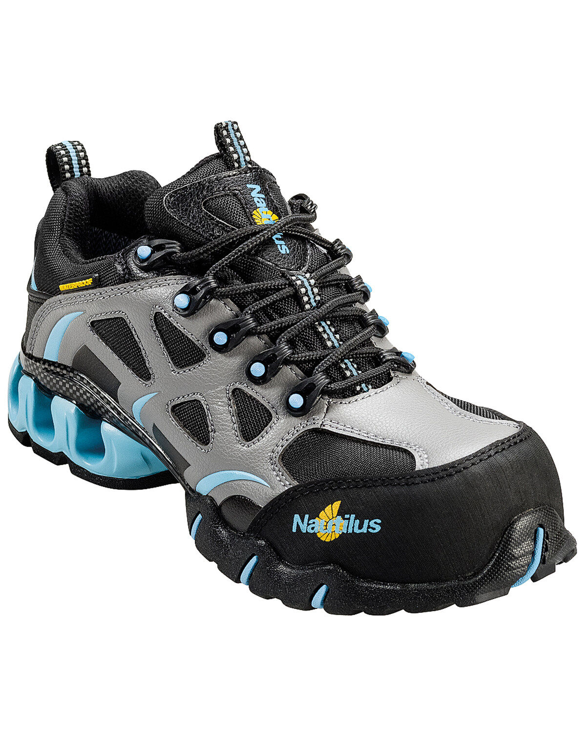 Women's Nautilus Nylon Microfiber Athletic Work Shoes - Composite Toe