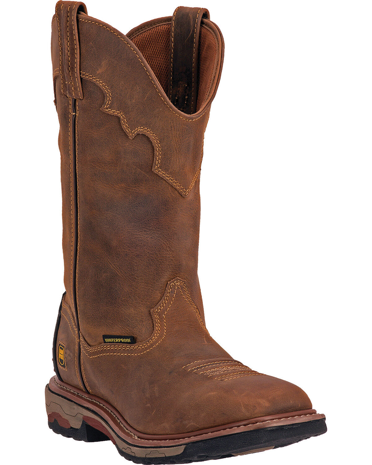 Men's Dan Post Blayde Waterproof Wellington Work Boots - Steel Toe